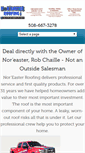 Mobile Screenshot of noreasterroofing.com